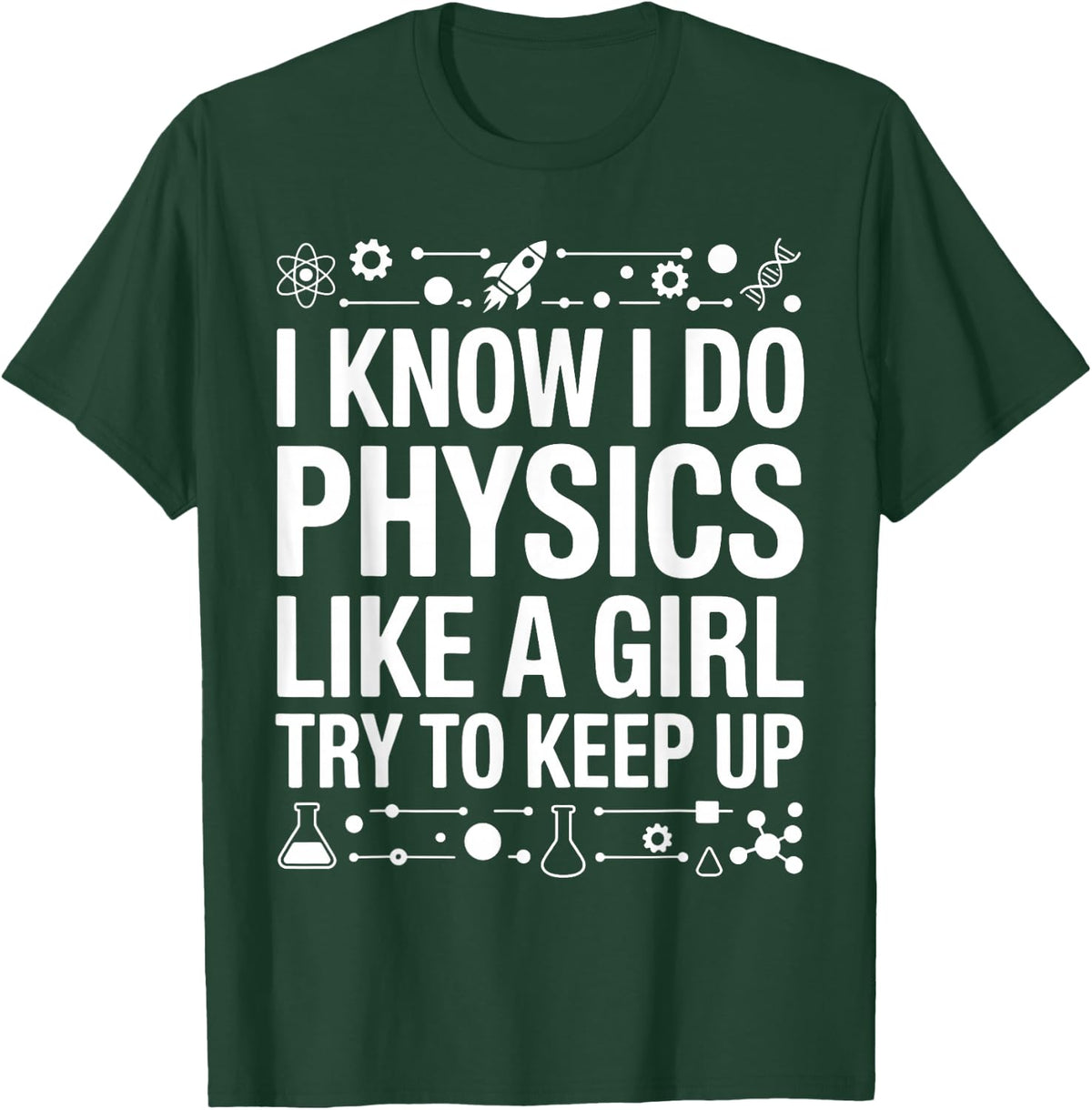 Cool Physics Art Girls Mom Physics Physicist Lover T-Shirt - T-Shirt | Forest