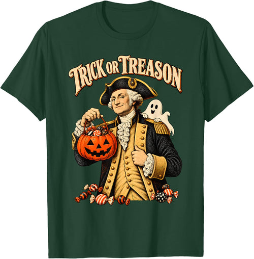 Trick Or Treason George Washington Patriotic Halloween