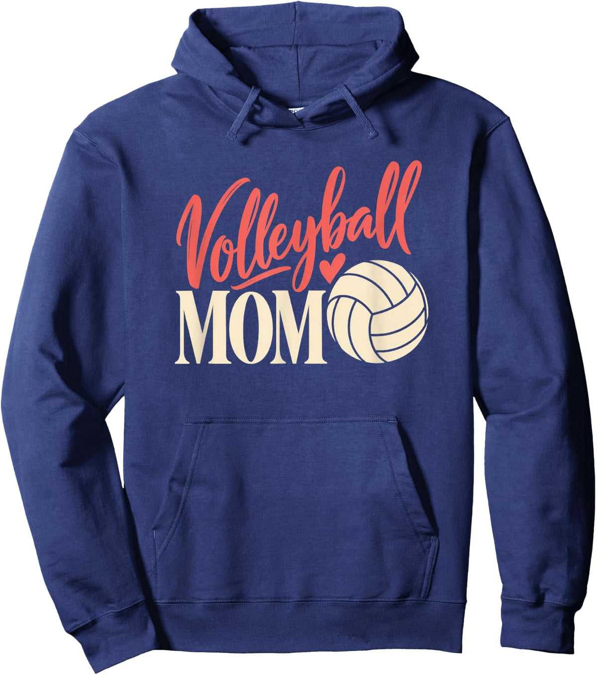 Volleyball Mom Women Volleyball Mother Hoodie - Hoodie | Navy