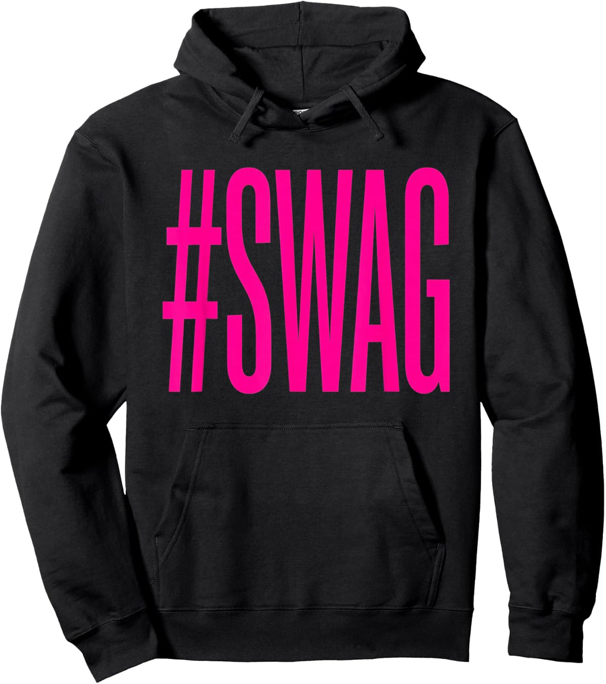 Swag Funny 2000S Nostalgia Y2K Hashtag Meme Hoodie - Hoodie | Black