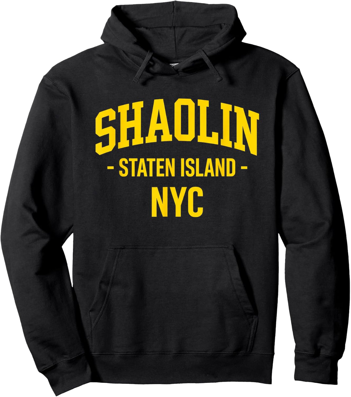 Shaolin Staten Island NYC Hip Hop New York Hoodie - Hoodie | Black